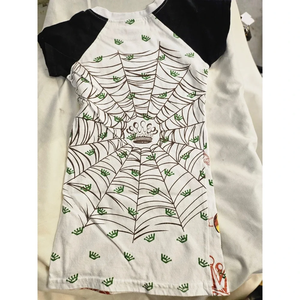 Vintage City Ink Kids Tattoo Graphic Raglan Shirt Skulls Death From Above 18M